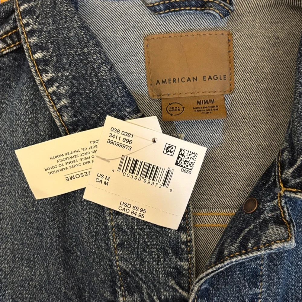 American Eagle Outfitters Denim Jacket Size M - Picture 2 of 3